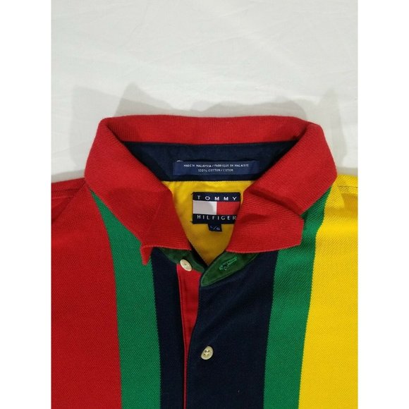 Tommy Hilfiger 90s Colorblock Vintage Multi Color - Picture 4 of 5